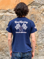 Samurai SMT20-104-OVS "Real Racing" Collaboration Tee Navy
