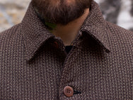 Momotaro 03-127 Beach Cloth Jacket Brown