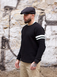 Momotaro 07-079 GTB Long Sleeve Thermal Tee Black