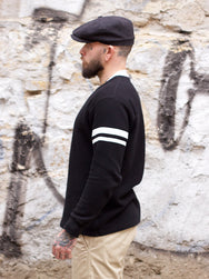 Momotaro 07-079 GTB Long Sleeve Thermal Tee Black