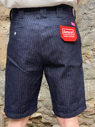 Samurai SWC250C20-HB Shorts Herringbone Indigo