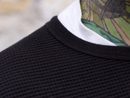 Momotaro 07-079 GTB Long Sleeve Thermal Tee Black