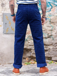 Japan Blue J212522 Indigo Corduroy Brooklyn Pants