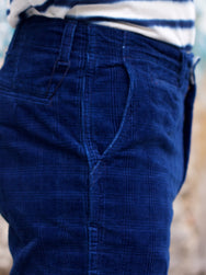 Japan Blue J212522 Indigo Corduroy Brooklyn Pants