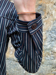 Indigofera Hearst Jacket Trickery Stripe