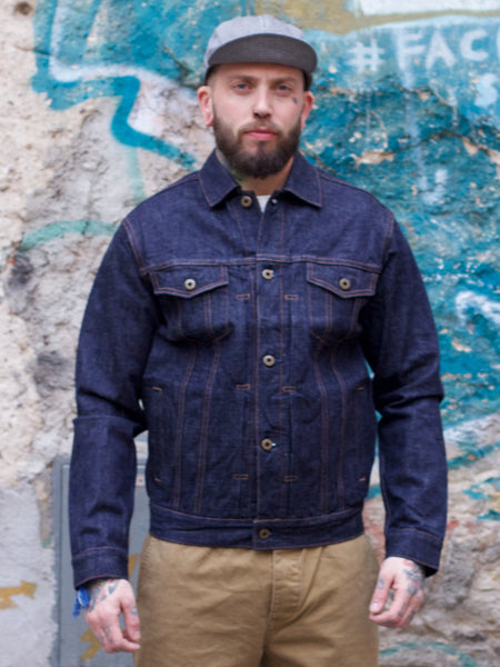 Japan Blue J38630J01 Denim Jacket Côte d'lvoire Selvage