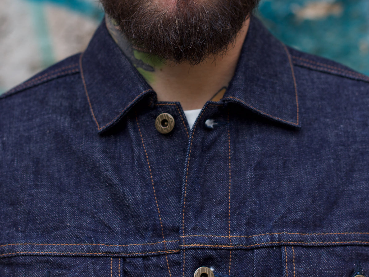 Japan Blue J38630J01 Denim Jacket Côte d'lvoire Selvage