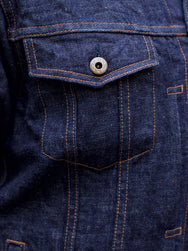 Japan Blue J38630J01 Denim Jacket Côte d'lvoire Selvage