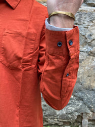 Nudie Jeans Henry Batiste Garment Dye Terra
