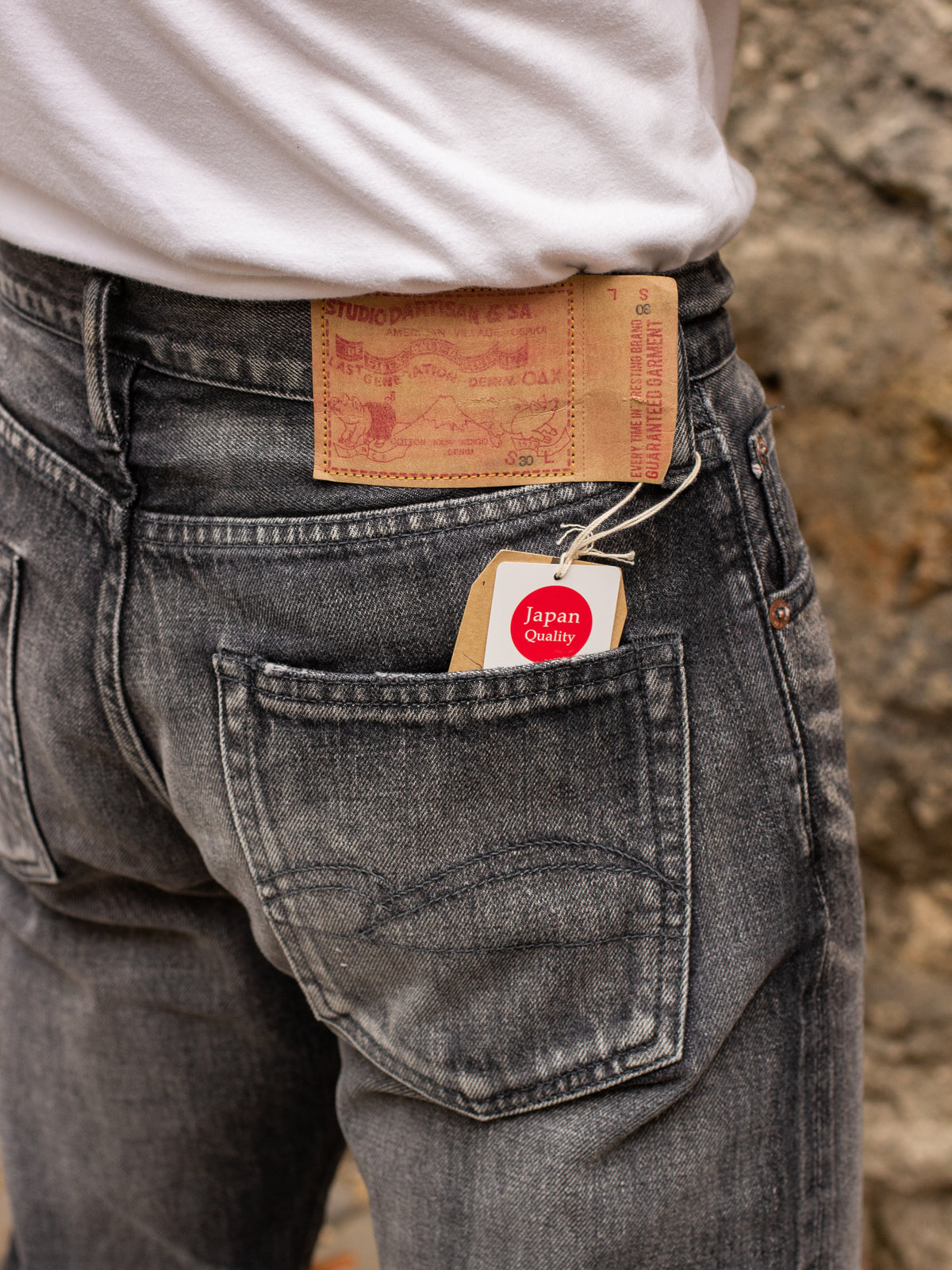 Studio d'Artisan D1826UB Ivy Used Wash Jeans