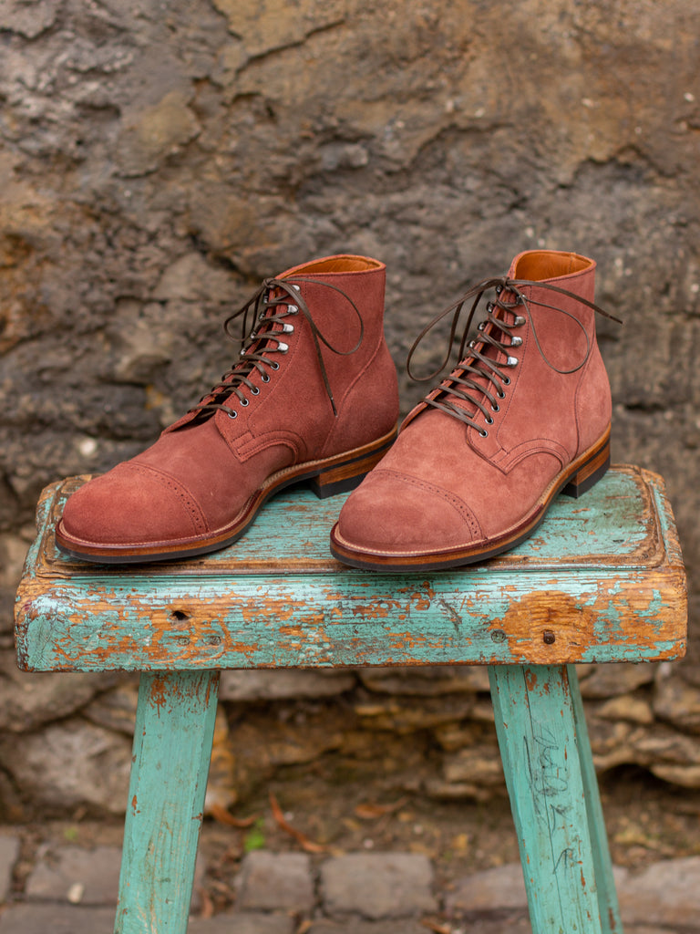 Viberg Service Boot 2030 CFS Sweet Potato Suede denimheads.cz