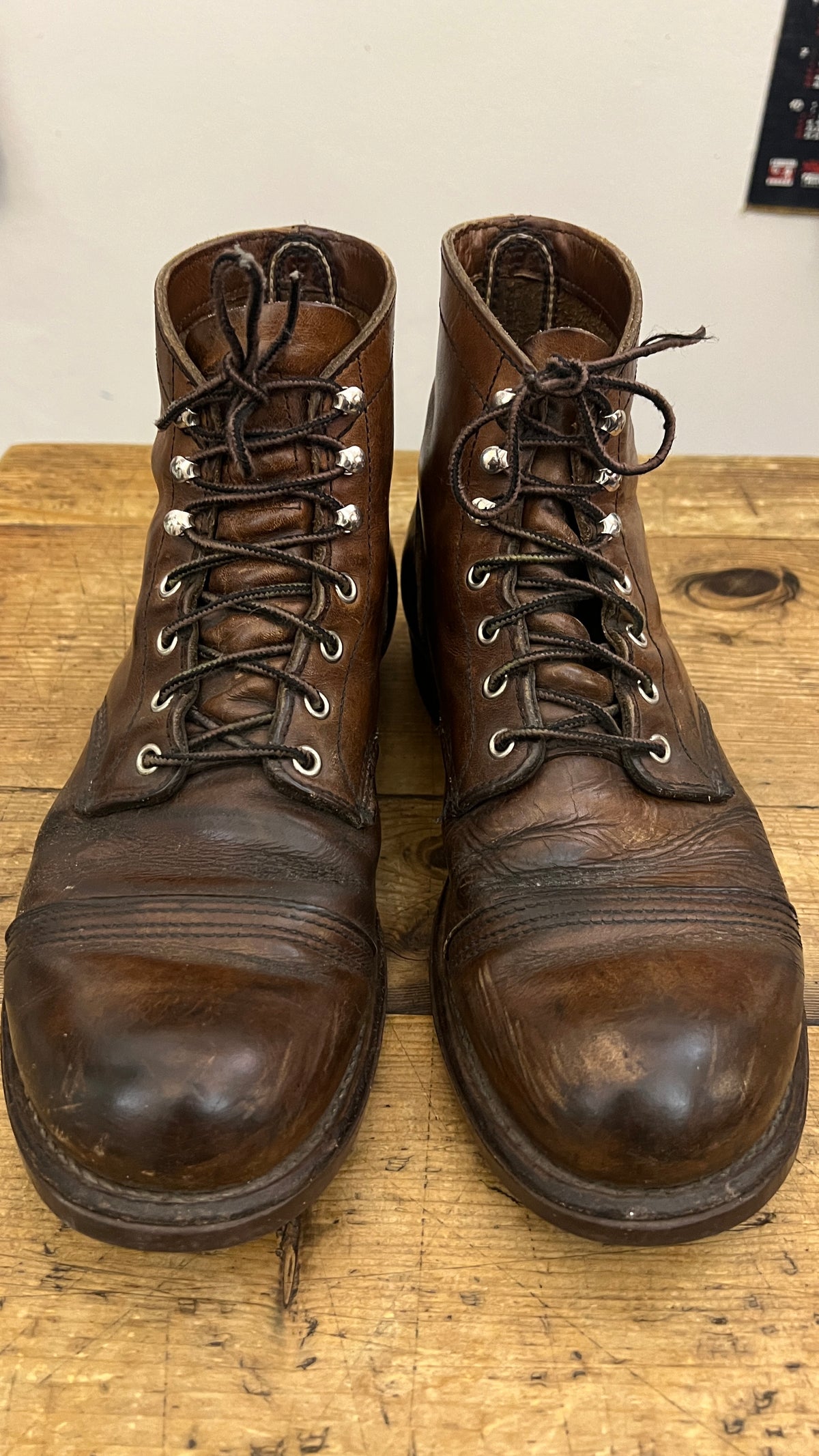 Red Wing 8111 Iron Ranger Amber Harness