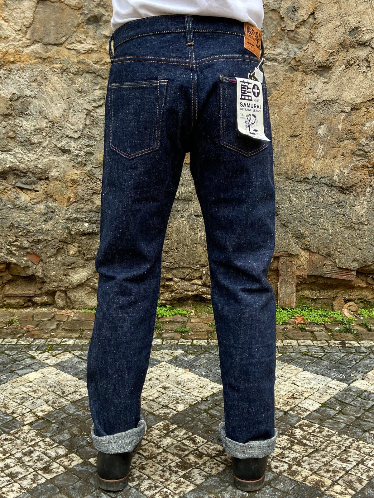 Samurai S500AX 18oz AI PLUS Semi Slim Straight Jeans