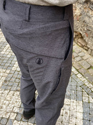 Tilak Poutník Hiker Pants Grey Melange