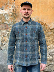 Studio d'Artisan 5651 Noragi Sashiko Shirt