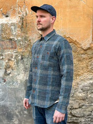 Studio d'Artisan 5651 Noragi Sashiko Shirt