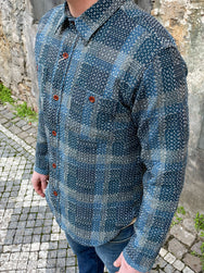Studio d'Artisan 5651 Noragi Sashiko Shirt