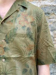 Fleurs de Bagne Miami Shirt Khaki