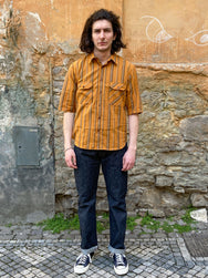 Indigofera Delray Orange/Brown