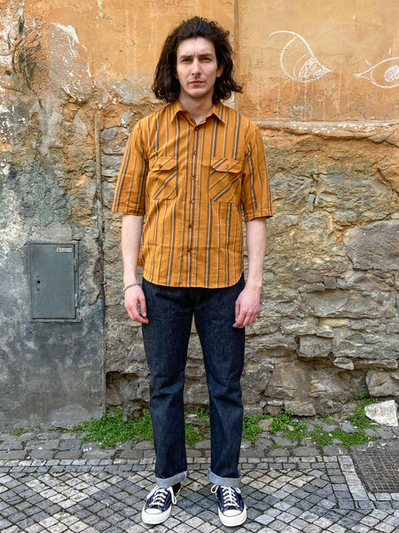 Indigofera Delray Orange/Brown