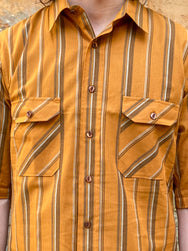 Indigofera Delray Orange/Brown