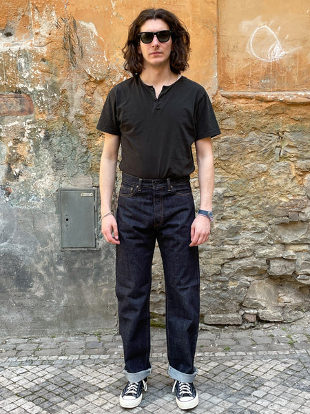 Black Sign 14oz Denim Pants / Dark Indigo (BSFP-16503IND)