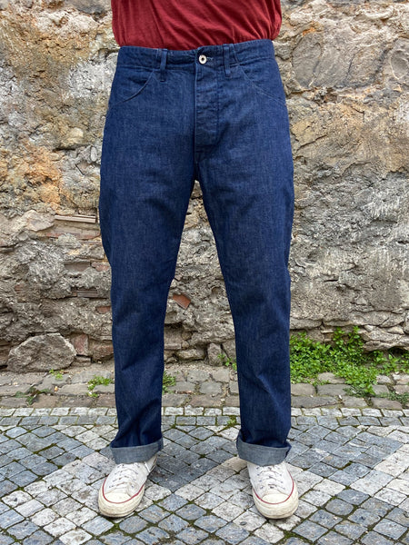 Indigofera Heyes 40s Navy Denim
