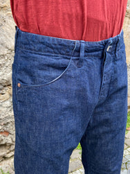 Indigofera Heyes 40s Navy Denim