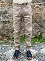 Hansen Garments Fred Regular Fit Trousers Beach