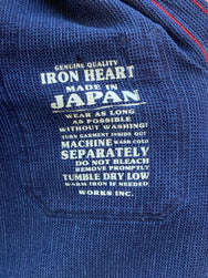 Iron Heart IHSH-96 Waffle Work Shirt - Indigo
