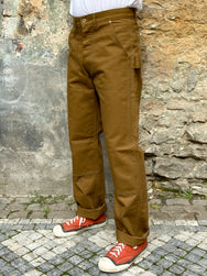 Joe McCoy MP19102 8HU Brown Canvas Double Knee Trousers
