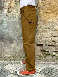 Joe McCoy MP19102 8HU Brown Canvas Double Knee Trousers