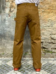 Joe McCoy MP19102 8HU Brown Canvas Double Knee Trousers