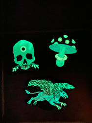 Indigofera x Atldax Glowing Patch Set of 3