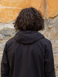 Black Sign High-spec Anorak Parka Midnight Black × Black