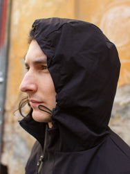Black Sign High-spec Anorak Parka Midnight Black × Black