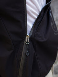 Black Sign High-spec Anorak Parka Midnight Black × Black