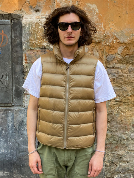 Ten C Vest Down Liner Light Kaki