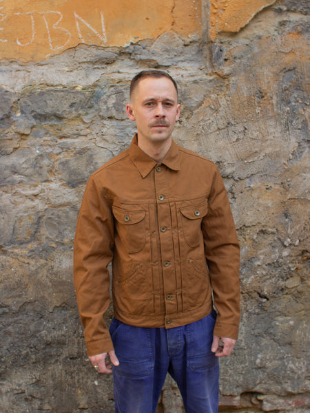 Stevenson Overall Stockman Jacket- Brown