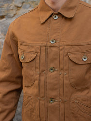 Stevenson Overall Stockman Jacket- Brown