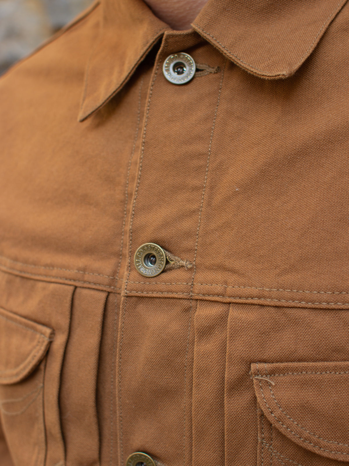 Stevenson Overall Stockman Jacket- Brown