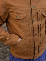 Stevenson Overall Stockman Jacket- Brown