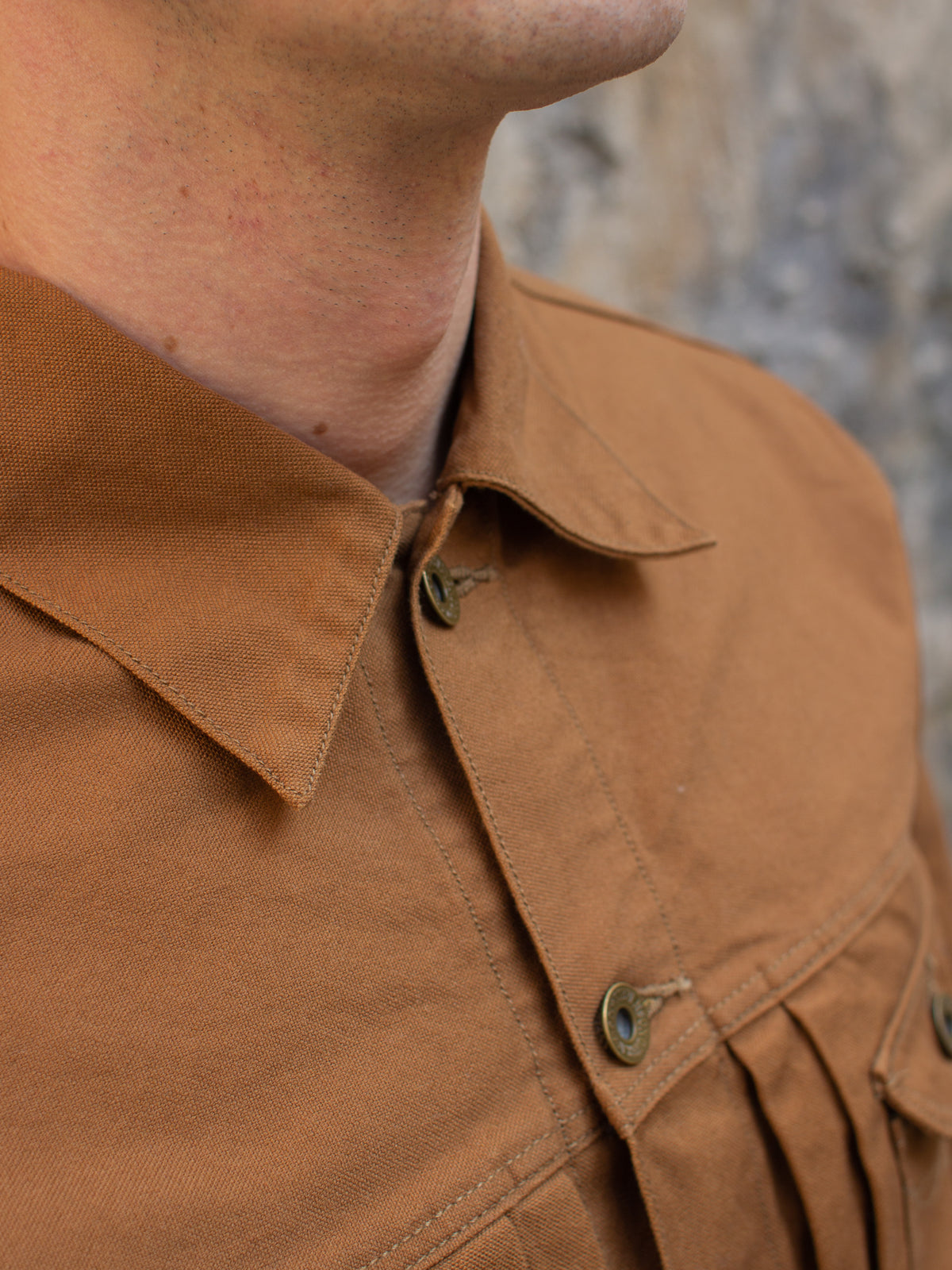 Stevenson Overall Stockman Jacket- Brown