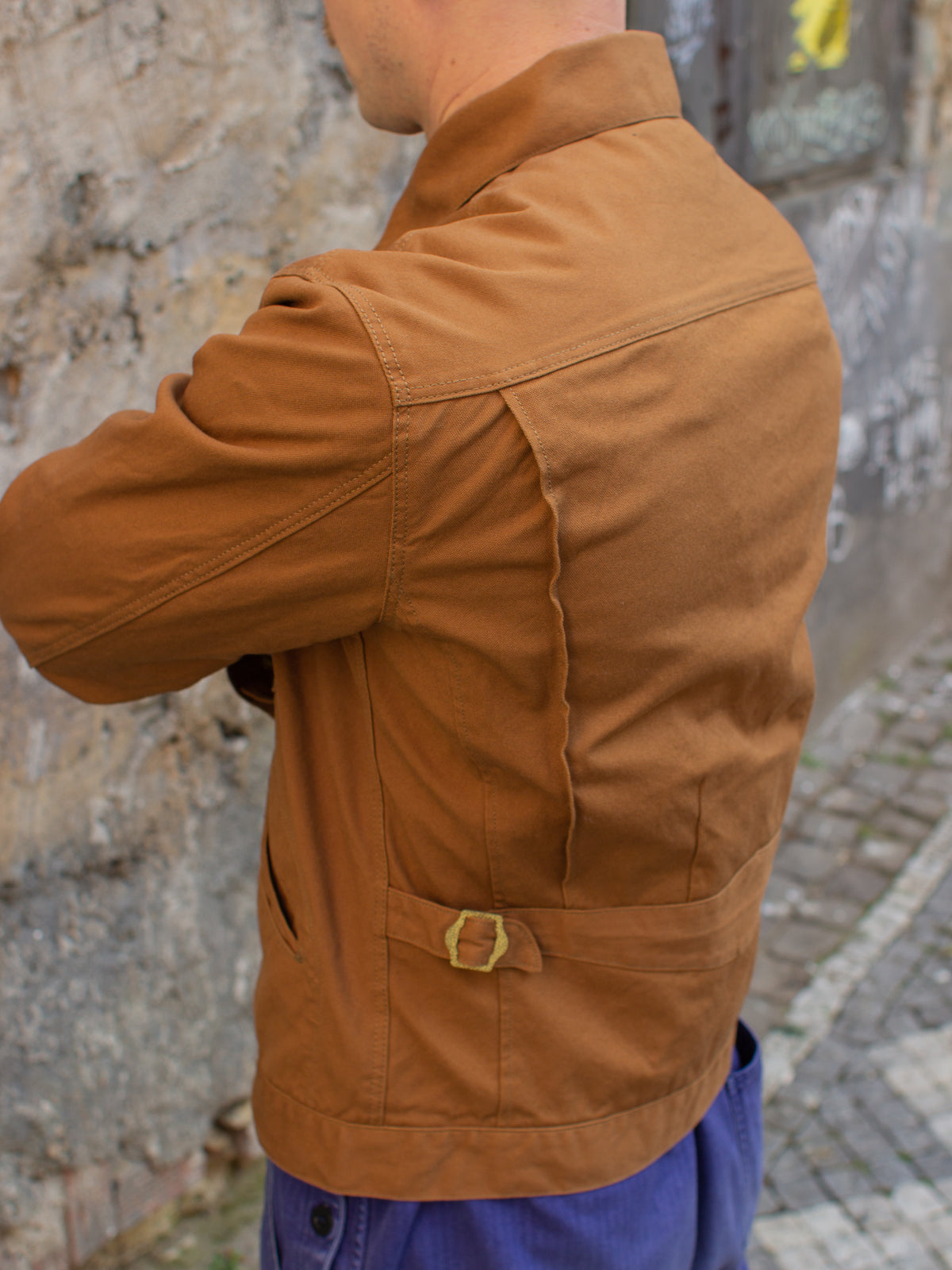 Stevenson Overall Stockman Jacket- Brown