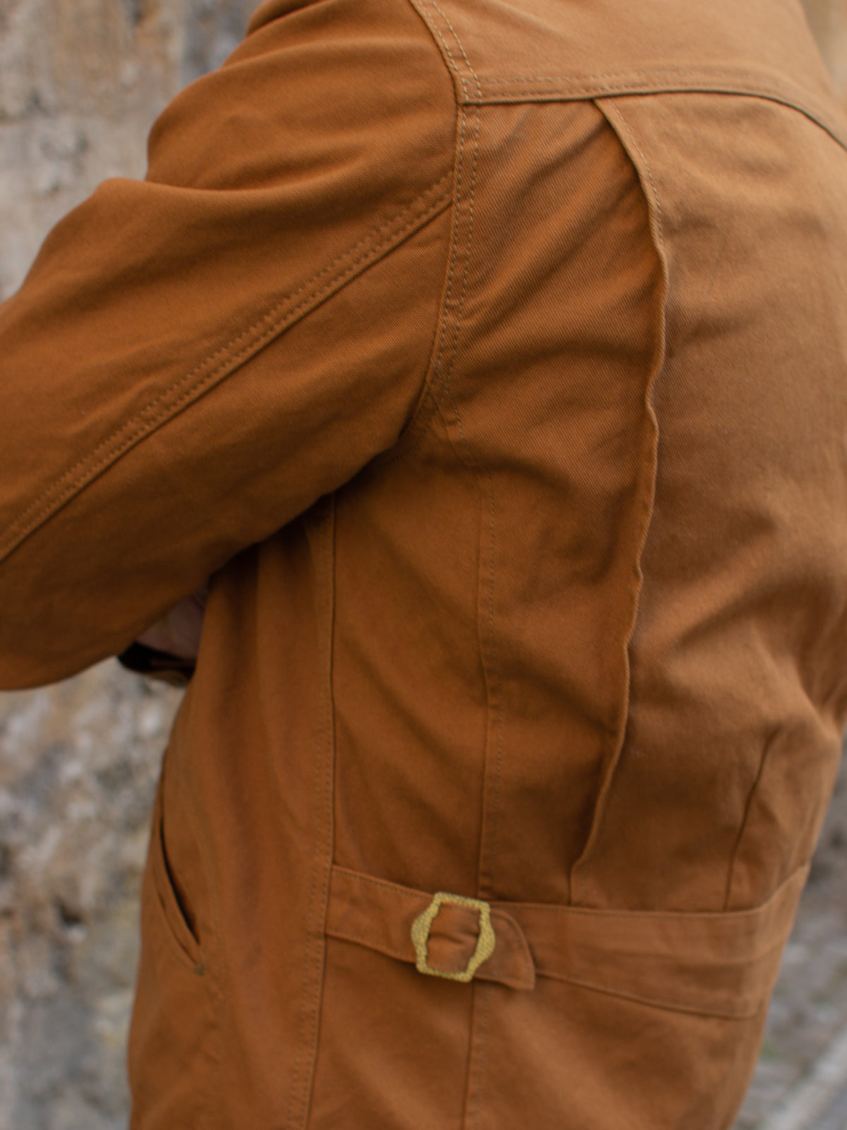 Stevenson Overall Stockman Jacket- Brown