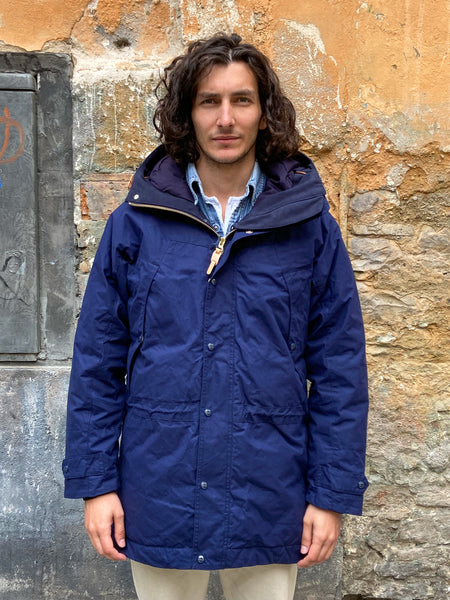 Manifattura Ceccarelli Long Mountain Jacket 7043-DF Navy
