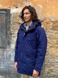 Manifattura Ceccarelli Long Mountain Jacket 7043-DF Navy