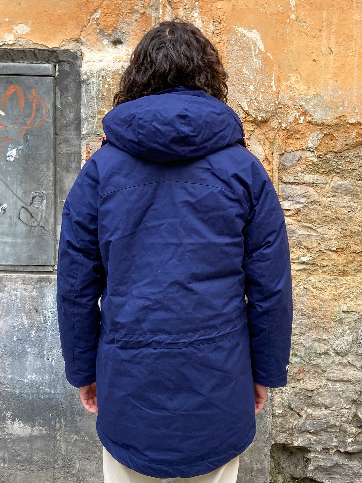 Manifattura Ceccarelli Long Mountain Jacket 7043-DF Navy