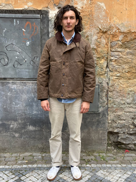 Manifattura Ceccarelli New Deck Jacket 7061-WX Dark Tan