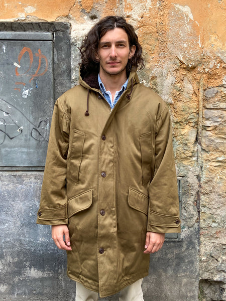 Eat Dust Deck Coat Bedford Cords Drap